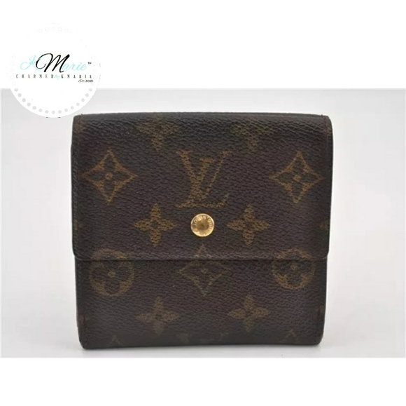 Authentic Louis Vuitton Monogram Porte Monnaie Billet Carte Credit - Picture 1 of 13